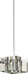 Lampa wisząca Azzardo Lampa wisząca BOX 1 chrome/ clear (MP8516-1 Azzardo) - żyrandol