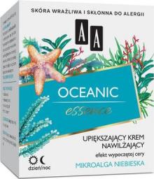 AA Oceanic Essence upiększający krem nawilżający efekt wypoczetej cery mikroalga niebieska dzień/noc 50ml