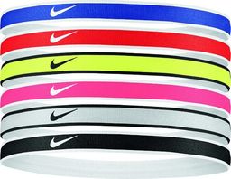  Nike Opaski gumki NIKE na włosy opaska na głowę 6szt N1002021655OS