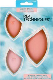 Real Techniques REAL TECHNIQUES_Miracle Sponge Trio gąbki do makijażu 3szt.