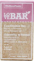 Love Bar LOVE BAR_Conditioner Bar odżywka w kostce do włosów suchych i zniszczonych Olej Arganowy Imbir 2x30g