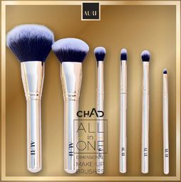  Auri AURI_SET Chad All in One Dimensional Make-up Brushes zestaw 6 pędzli do makijażu