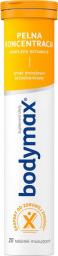  Bodymax BODYMAX_Pełna koncentracja suplement diety Morelowo-brzoskwiniowy 20 tabletek musujących