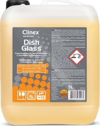  Clinex Płyn do zmywarek gastronomicznych do mycia szkła usuwa osady z kawy herbaty CLINEX DishGlass 5L