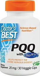 DOCTORS BEST Doctor's Best - PQQ z BioPQQ, 20mg, 30 vkaps