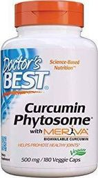 DOCTORS BEST Doctor's Best - Kurkumina, Curcumin Phytosome + Meriva, 500mg, 180 vkaps