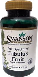  Swanson Swanson - Tribulus, Owoc, 500mg, 90 kapsułek