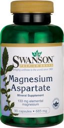  Swanson Swanson - Asparaginian Magnezu, 685mg, 90 kapsułek