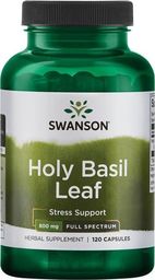  Swanson Swanson - Holy Basil Leaf (Tulsi), 400mg, 120 kapsułek