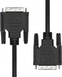 Kabel ProXtend DVI-D - DVI-D 3m czarny (DVI-D 18+1 Cable Black 3m)