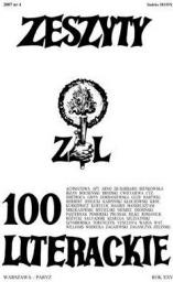 Zeszyty literackie 100 4/2007