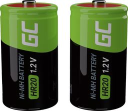  Green Cell Bateria D / R20 8000mAh 2 szt.