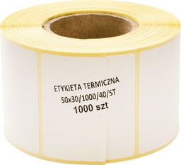  MD Labels Etykiety termiczne 50x30mm 1000szt