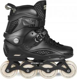 Rolki Spokey Freespo agresywne regulowane czarne r. 42-43