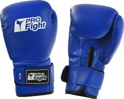  Profight Rękawice bokserskie PVC niebieskie 14