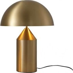 Lampa stołowa King Home Lampa biurkowa FUNGO złota - mosiądz