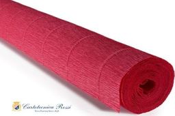 Krepina 180g/m 17A6 różowa rdzawa czerwień