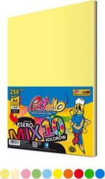 Pastello Papier ksero A4 160g mix kolorów 250 arkuszy