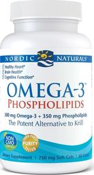  Nordic naturals Nordic Naturals - Omega-3 Phospholipids, 500mg, 60 kapsułek miękkich