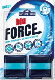 General Fresh GENERAL FRESH FORCE Blue Morska 2x 50g - kostka do spłuczki WC