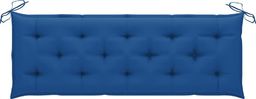  vidaXL Poduszka na ławkę ogrodową, jasnoniebieska, 150x50x7cm, tkanina