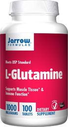  JARROW FORMULAS Jarrow Formulas - L-Glutamina, 1000mg, 100 tabletek