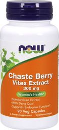  NOW Foods NOW Foods - Chaste Berry Vitex Extract, 300mg, 90 vkaps