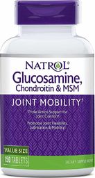  NATROL Natrol - Glukozamina, Chondroityna, MSM, 150 tabletek
