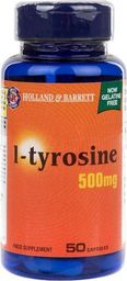 Holland & Barrett Holland & Barrett - L-Tyrozyna, 500mg, 50 kapsułek