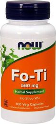  NOW Foods NOW Foods - Fo-Ti, 560 mg, 100 kapsułek
