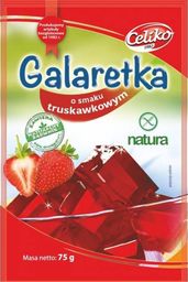 Celiko Galaretka truskawkowa Bezglutenowa 75 g - Celiko