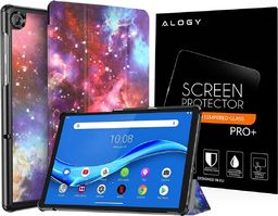 Etui na tablet Alogy Book Cover Lenovo M10 Plus 10.3 TB-X606 Galaxy + Szkło Alogy