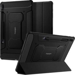 Etui na tablet Spigen Etui Spigen Rugged Armor Pro do Galaxy Tab S7 Plus 12.4 T970/T976 Black