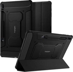 Etui na tablet Spigen Etui Spigen Rugged Armor Pro do Samsung Galaxy Tab S7 11.0 T870/T875 Black