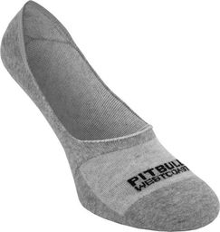 Pit Bull West Coast Skarpetki stopki No Show cienkie (3-pak) - Szare 35/38