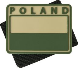 Helikon-Tex naszywka emblemat FLAGA PL kpl. 2szt. PVC beż