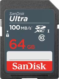 Karta SanDisk Ultra SDXC 64 GB Class 10 UHS-I/U1  (SDSDUNR-064G-GN3IN)