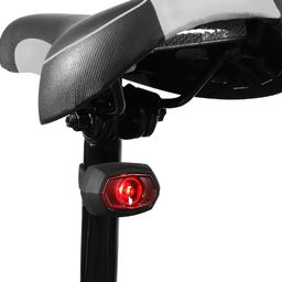  Wozinsky Tylna lampka rowerowa ładowana na micro USB czarny (WRBLB1)