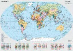  Ravensburger Puzzle Polityczna mapa świata, 1000 elementów (156528)