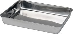 Hendi Pojemnik taca na mięso i żywność ze stali chromowej 360x275x52mm - Hendi 508305 Pojemnik taca na mięso i żywność ze stali chromowej 360x275x52mm - Hendi 508305