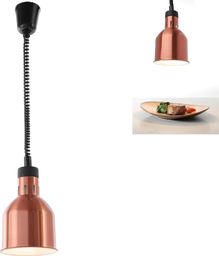 Hendi Lampa do podgrzewania potraw - wisząca cylindryczna stożkowa miedziana 250W Lampa do podgrzewania potraw - wisząca cylindryczna stożkowa miedziana 250W