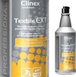  Clinex Płyn do maszynowego i ręcznego prania dywanów i tapicerki CLINEX Textile EXT 1L Płyn do maszynowego i ręcznego prania dywanów i tapicerki CLINEX Textile EXT 1L