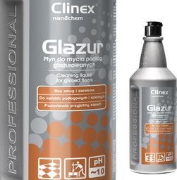  Clinex Płyn do mycia podłóg płytek glazury kamienia CLINEX Glazur 1L Płyn do mycia podłóg płytek glazury kamienia CLINEX Glazur 1L