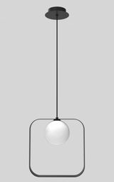 Lampa wisząca Candellux LAMPA WISZĄCA TULA 1 CZARNY 140x12x26 (50101074) Candellux