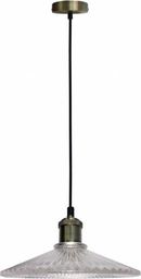 Lampa wisząca Candellux LAMPA WISZĄCA CHESTER 210mm 1 BEZBARWNY PATYNA (50101271) Candellux