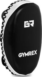  Gymrex Tarcza bokserska treningowa PAO na przedramię 35 x 21 cm czarno-biała Tarcza bokserska treningowa PAO na przedramię 35 x 21 cm czarno-biała