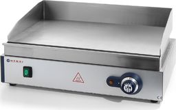 Grill elektryczny Hendi Płyta grzewcza grillowa Blue Line gładka do pracy ciągłej 2400W - Hendi 203149 Płyta grzewcza grillowa Blue Line gładka do pracy ciągłej 2400W - Hendi 203149
