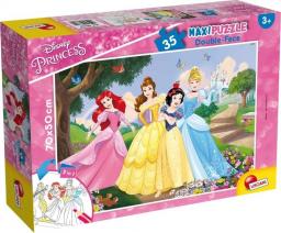  Lisciani Puzzle dwustronne maxi 35 Księżniczki Disneya