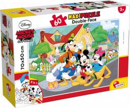  Lisciani Puzzle dwustronne maxi 60 Myszka Mickey