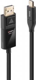 Kabel USB Lindy USB-C - DisplayPort 3 m Czarny (43303)